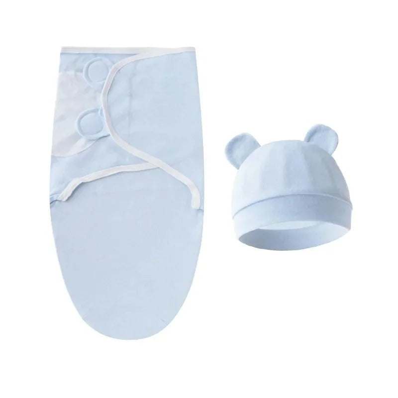 emmaillotage couverture bleu