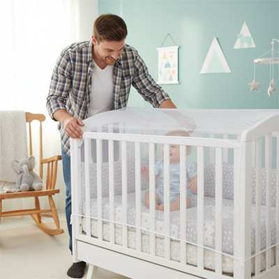 Moustiquaire lit bébé Protection contre moustique