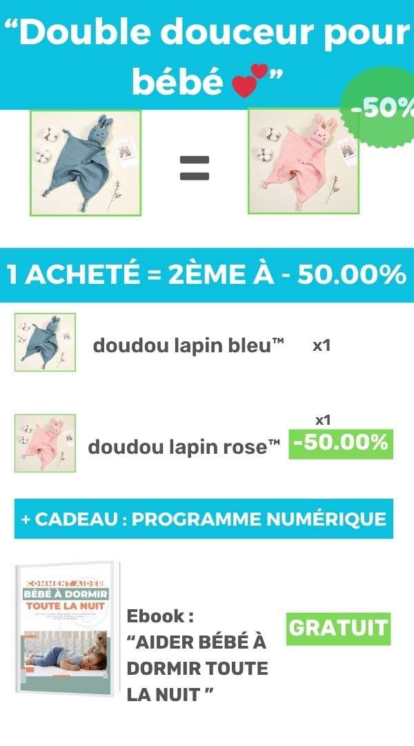 lot de deux doudous en ptomotion