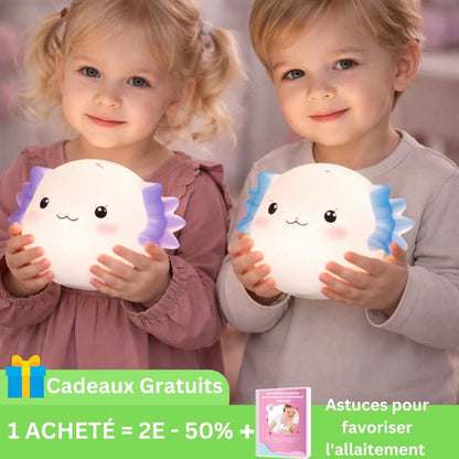 veilleuse Axolotl
