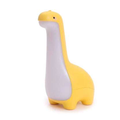 Veilleuse bébé forme dinosaure jaune