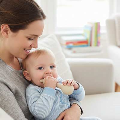 Anneau de dentition pour calmer bébé