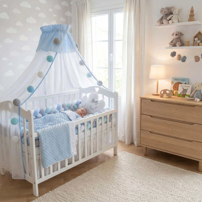 Tresse de lit bébé | Doux Cocon Protecteur