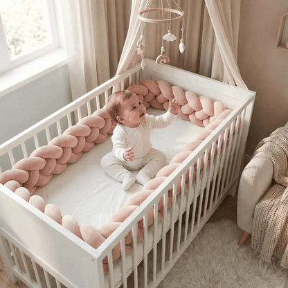 Tresse de lit bébé | Doudoux 4 brins