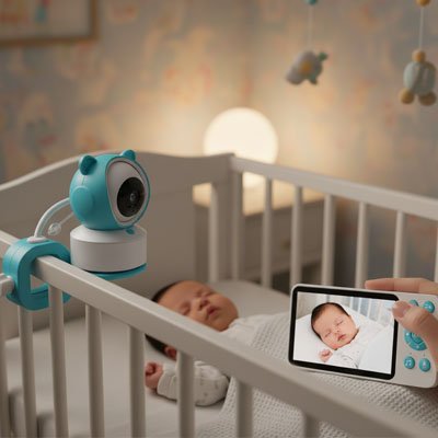 Camera bebe | HD Vision nocturne - Baby Natura