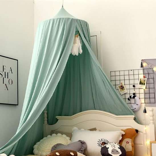 Ciel de lit bébé bien dormir