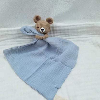 doudou ours bleu