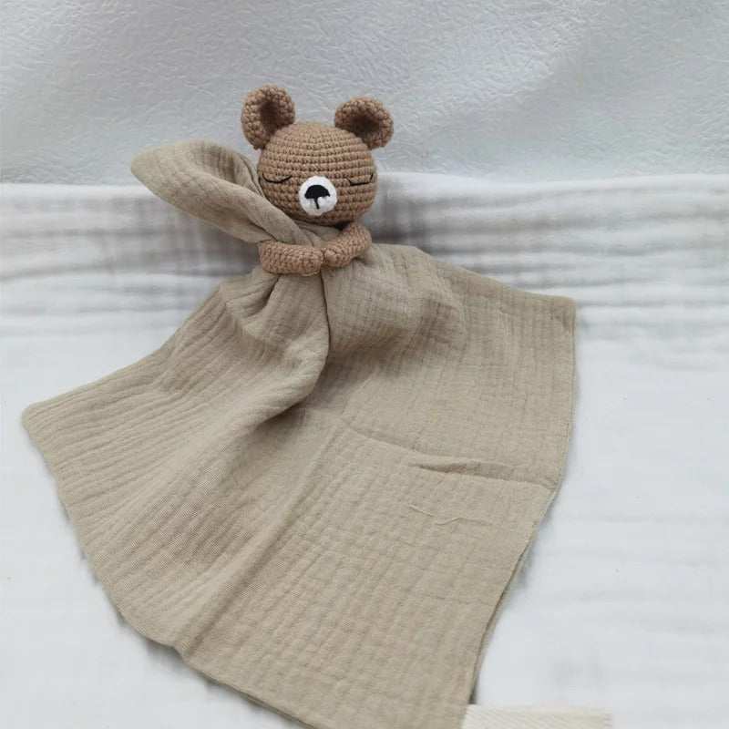 doudou ours kaki