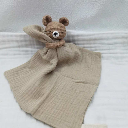 doudou ours kaki