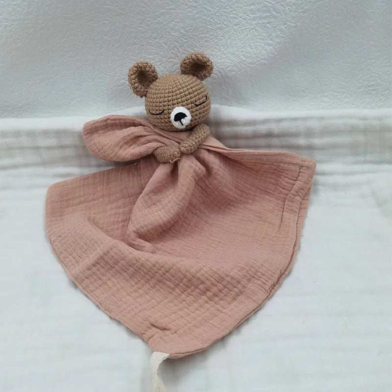 doudou ours rose