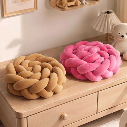Tour de lit tresse bébé – Garnissage moelleux, design scandinave