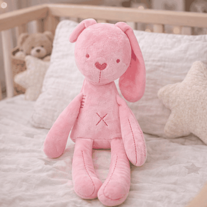lapin doudou rose