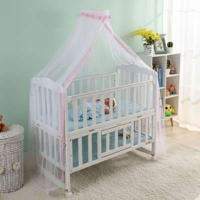 Moustiquaire lit bébé 