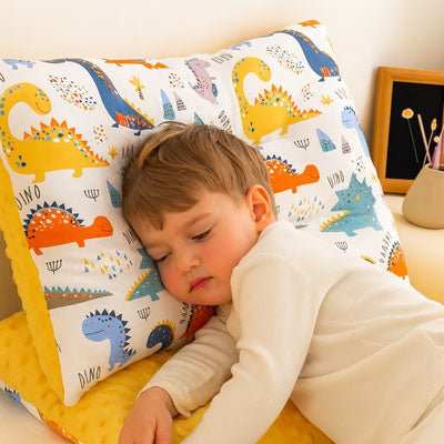 Oreiller enfant ergonomique dinosaure