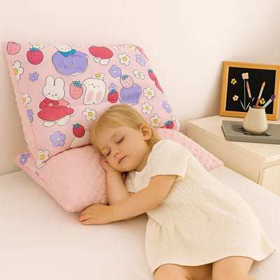 Oreiller enfant ergonomique lapin