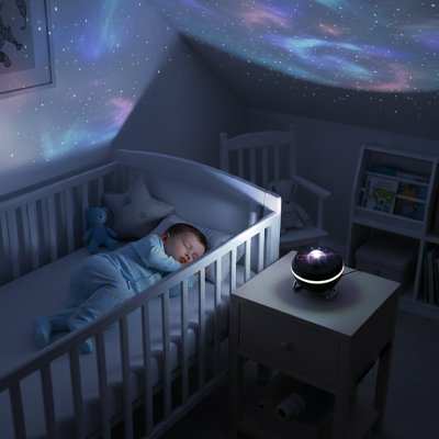 Projecteur enfant bebe endormie dans sa chambre