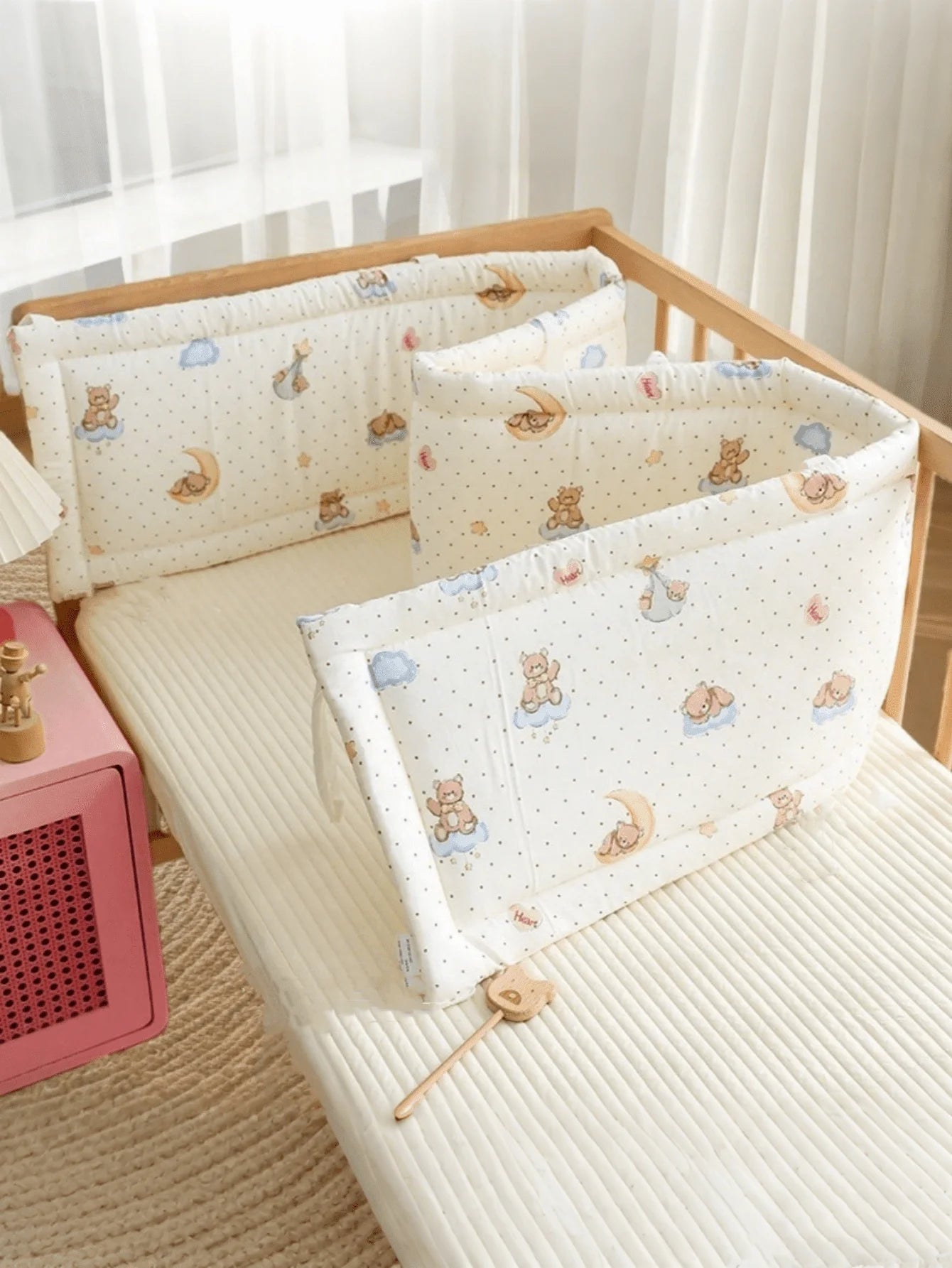 Tour de Lit Ourson | Douceur Sécurisante - Baby Natura