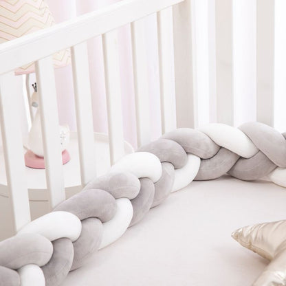 Tour de lit tresse | Ultra - doux - Baby Natura