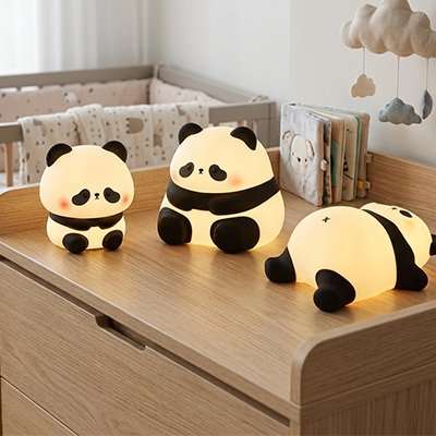 veilleuse bébé pandas