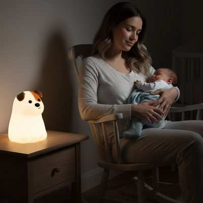 Veilleuse bébé pour aider bébé a bien dormir