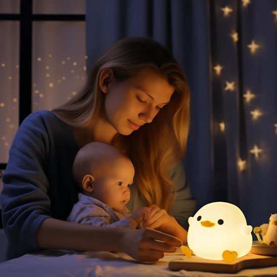 Veilleuse bébé pour un dodo paisible
