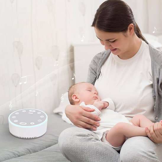 Veilleuse bruit blanc pour apaiser bebe 